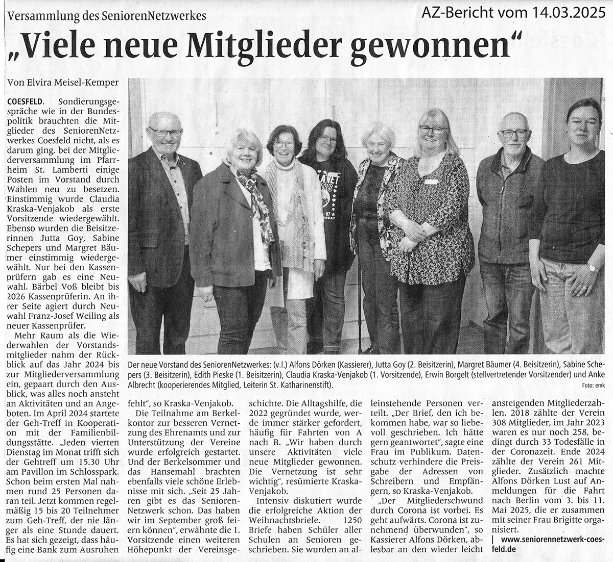 2025 03 14 AZ Bericht MV SeniorenNetzwerk k