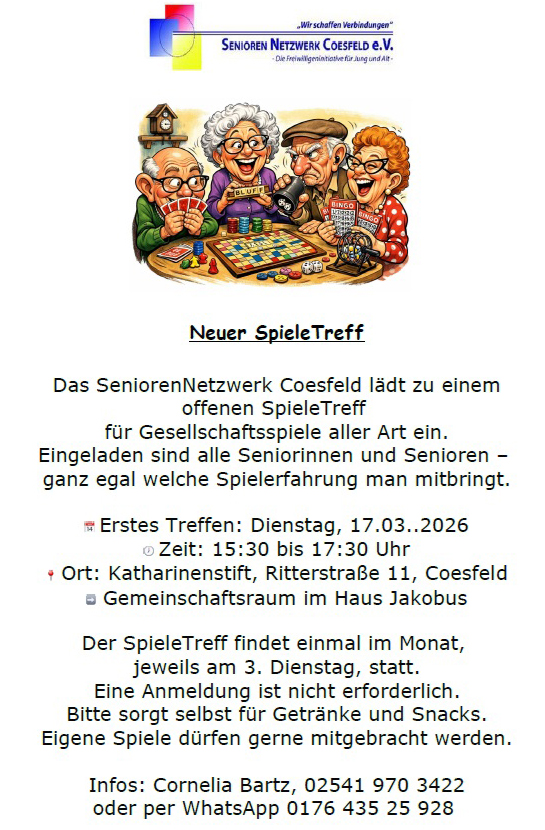 2026 03 17 SNC Spieletreff Nachmittags